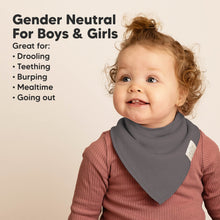 Load image into Gallery viewer, 8-Pack Organic Bandana Bibs (Terracotta)