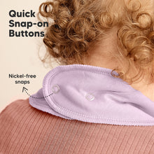 Load image into Gallery viewer, 8-Pack Organic Bandana Bibs (Lilac)