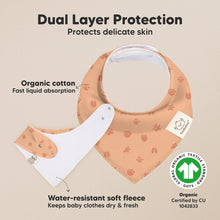 Load image into Gallery viewer, 8-Pack Organic Bandana Bibs (Wilderness)