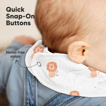 Load image into Gallery viewer, 8-Pack Organic Bandana Bibs (Wilderness)