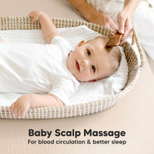 Load image into Gallery viewer, Baby Hair Brush and Comb Set (Dark Walnut)