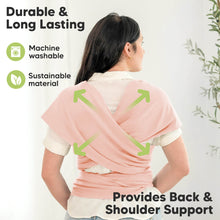 Load image into Gallery viewer, KeaBabies Original Wrap Carrier (Dusty Pink)