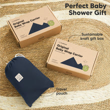 Load image into Gallery viewer, KeaBabies Original Wrap Carrier (Midnight)