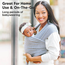 Load image into Gallery viewer, KeaBabies Original Wrap Carrier (Stone Gray)