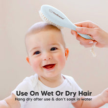 Load image into Gallery viewer, Baby Hair Brush (Frost, Oval)