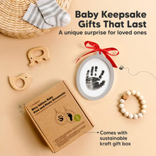 Load image into Gallery viewer, Bitsy Inkless Baby Print and Photo Ornaments (Cloud Gray)