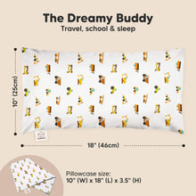 Load image into Gallery viewer, Buddy Toddler Pillow (Construction)