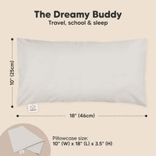 Load image into Gallery viewer, Buddy Toddler Pillow (French Gray)