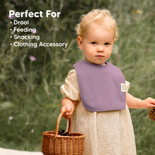 Load image into Gallery viewer, 8-Pack Coast Drool Bibs (Mauve)