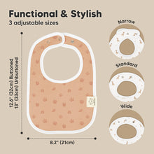 Load image into Gallery viewer, 8-Pack Coast Drool Bibs (Wilderness)