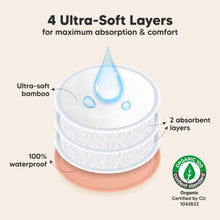 Load image into Gallery viewer, 14-Pack Comfy Nursing Pads (Sweetheart)