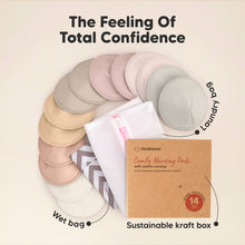 Load image into Gallery viewer, 14-Pack Comfy Nursing Pads (Neutrals)