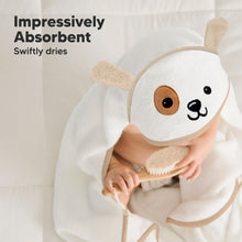 Load image into Gallery viewer, Cuddle Baby Hooded Towel (Dog)