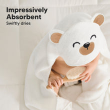Load image into Gallery viewer, Cuddle Baby Hooded Towel (Grizzly)