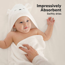 Load image into Gallery viewer, Cuddle Baby Hooded Towel (Lamb)