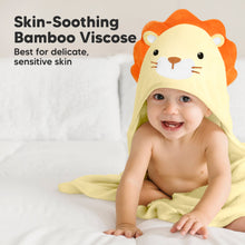 Load image into Gallery viewer, Cuddle Baby Hooded Towel (Lion)
