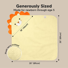 Load image into Gallery viewer, Cuddle Baby Hooded Towel (Lion)