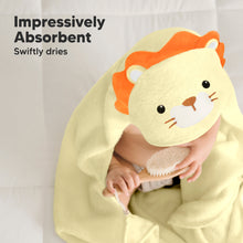 Load image into Gallery viewer, Cuddle Baby Hooded Towel (Lion)
