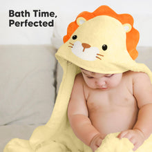 Load image into Gallery viewer, Cuddle Baby Hooded Towel (Lion)