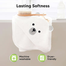 Load image into Gallery viewer, Cuddle Baby Hooded Towel (Polar)