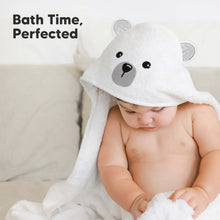 Load image into Gallery viewer, Cuddle Baby Hooded Towel (Polar)