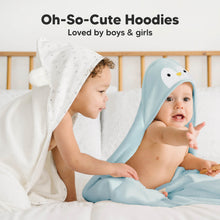 Load image into Gallery viewer, Cuddle Baby Hooded Towel (Penguin)