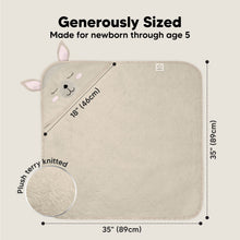 Load image into Gallery viewer, Cuddle Baby Hooded Towel (Alpaca)