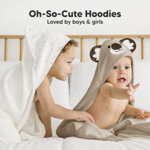 Load image into Gallery viewer, Cuddle Baby Hooded Towel (Alpaca)