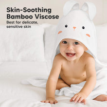 Load image into Gallery viewer, Cuddle Baby Hooded Towel (Bunny)