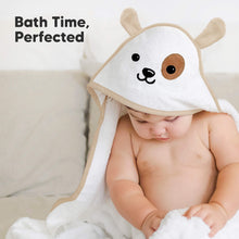 Load image into Gallery viewer, Cuddle Baby Hooded Towel (Dog, Petite)