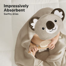 Load image into Gallery viewer, Cuddle Baby Hooded Towel (Koala)