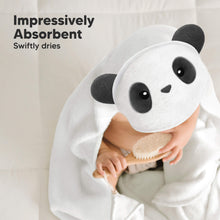 Load image into Gallery viewer, Cuddle Baby Hooded Towel (Panda)