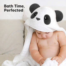 Load image into Gallery viewer, Cuddle Baby Hooded Towel (Panda)