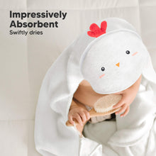 Load image into Gallery viewer, Cuddle Baby Hooded Towel (Rooster)
