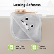 Load image into Gallery viewer, Cuddle Baby Hooded Towel (Seal)