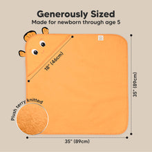 Load image into Gallery viewer, Cuddle Baby Hooded Towel (Clownfish)