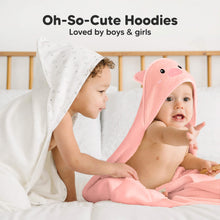 Load image into Gallery viewer, Cuddle Baby Hooded Towel (Piglet)