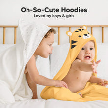 Load image into Gallery viewer, Cuddle Baby Hooded Towel (Tiger)