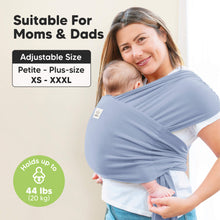 Load image into Gallery viewer, D-Lite Wrap Carrier (Powder Blue)