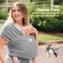 Load image into Gallery viewer, D-Lite Wrap Carrier (Classic Gray)