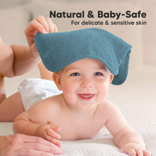 Load image into Gallery viewer, Deluxe Baby Washcloths (Aegean Blue)
