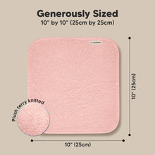 Load image into Gallery viewer, Deluxe Baby Washcloths (Blush Pink)