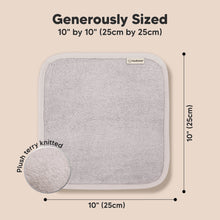 Load image into Gallery viewer, Deluxe Baby Washcloths (Heather)
