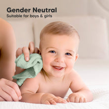 Load image into Gallery viewer, Deluxe Baby Washcloths (Meadow Green)