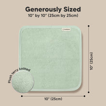 Load image into Gallery viewer, Deluxe Baby Washcloths (Pistachio)