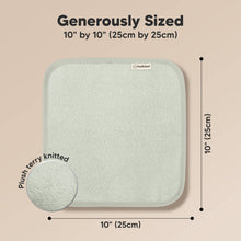 Load image into Gallery viewer, Deluxe Baby Washcloths (Stone/Dove)