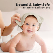 Load image into Gallery viewer, Deluxe Baby Washcloths (Stone/Dove)