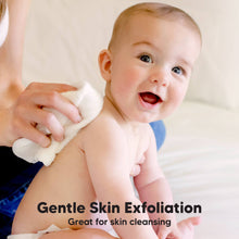 Load image into Gallery viewer, Deluxe Baby Washcloths (White/Stone)