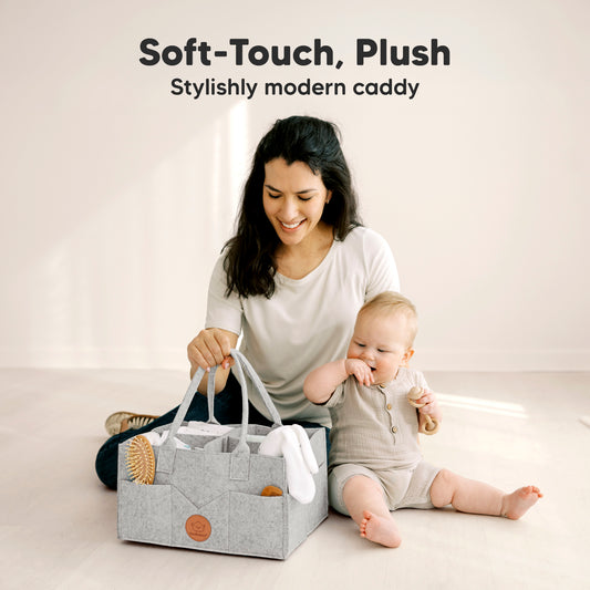 Soft-Touch, Plush
Stylishly modern caddy
-on-hover