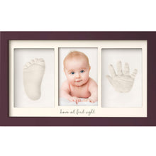 Load image into Gallery viewer, Baby Handprint & Footprint Keepsake Duo Frame